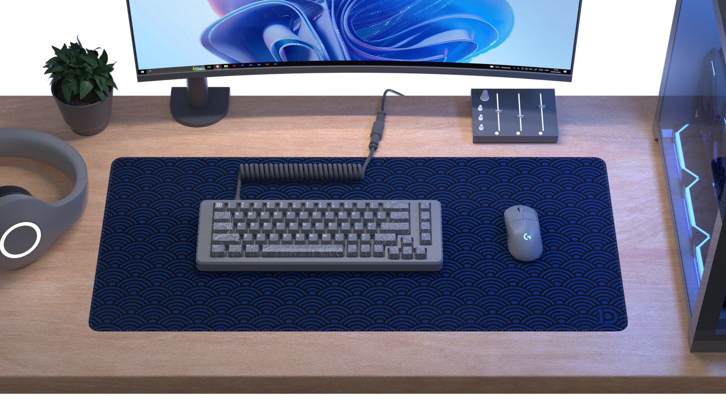 BLUE WAVES DESKPAD-1