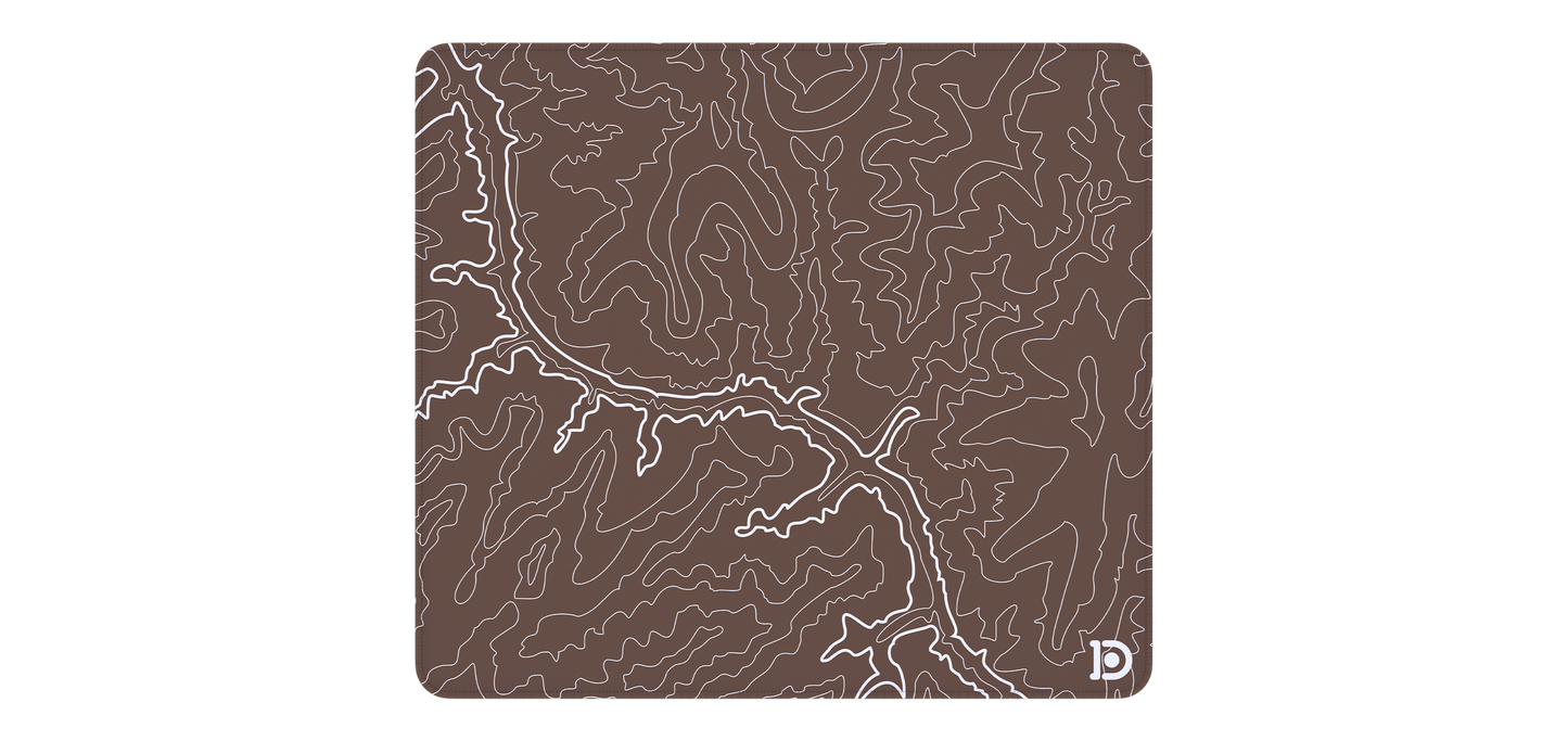 BROWN TOPO CANYON DESKPAD