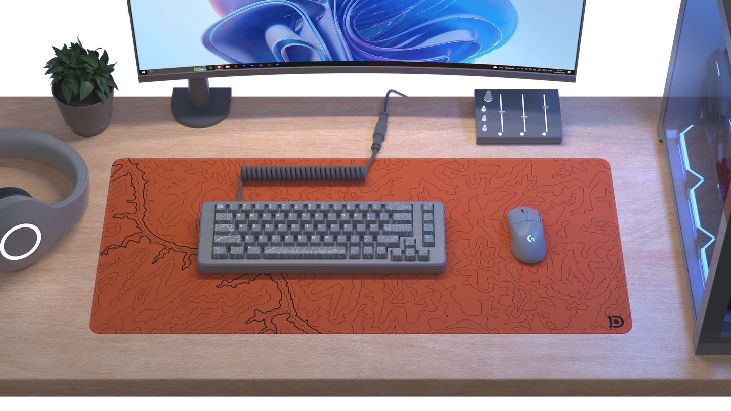 ORANGE CANYON DESKPAD