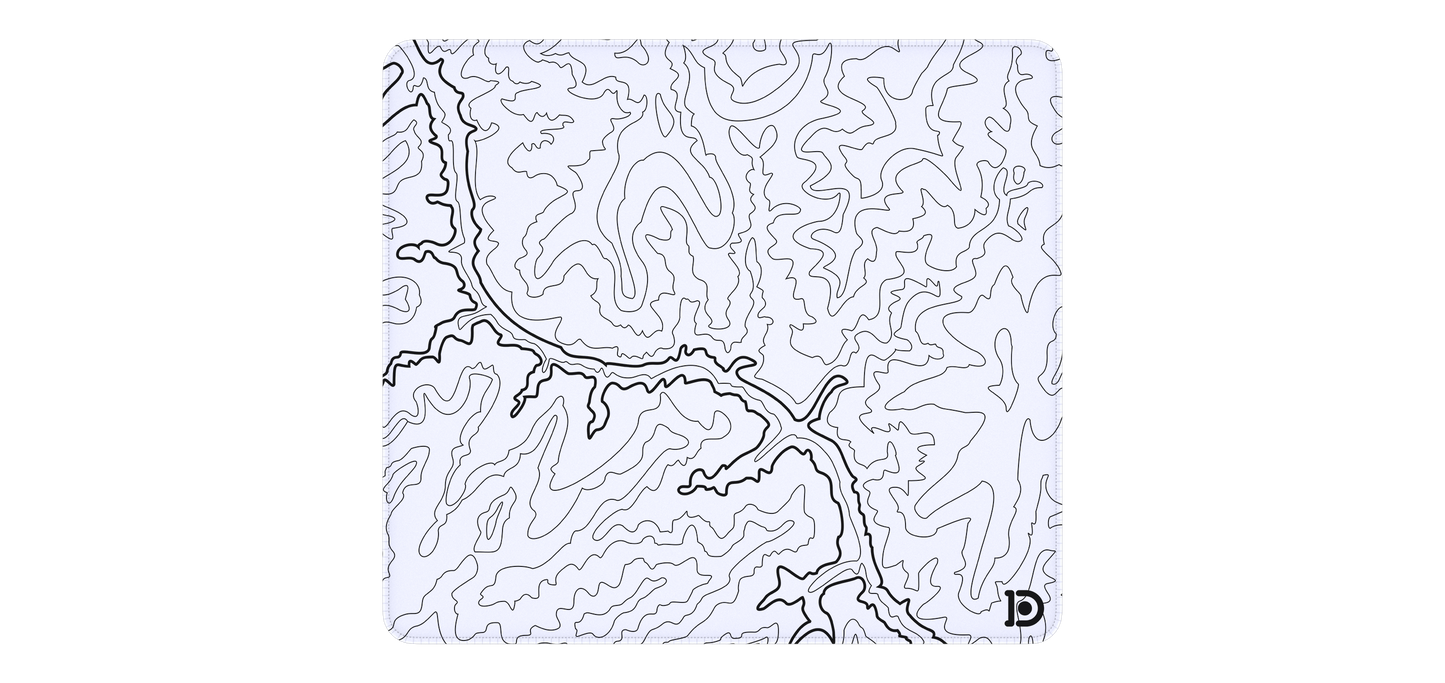 WHITE TOPO CANYON DESKPAD