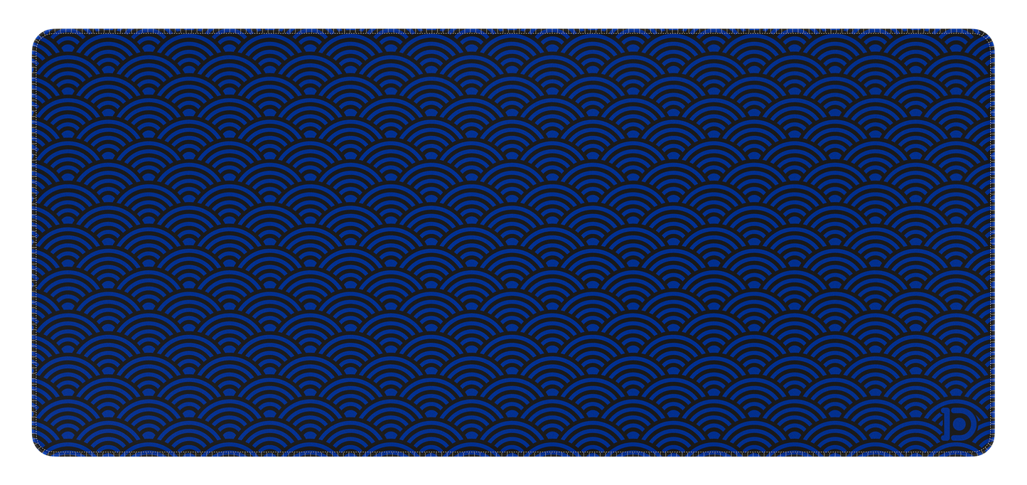 BLUE WAVES DESKPAD
