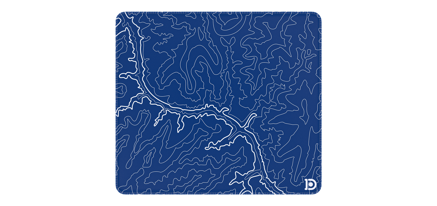 NAVY TOPO CANYON DESKPAD