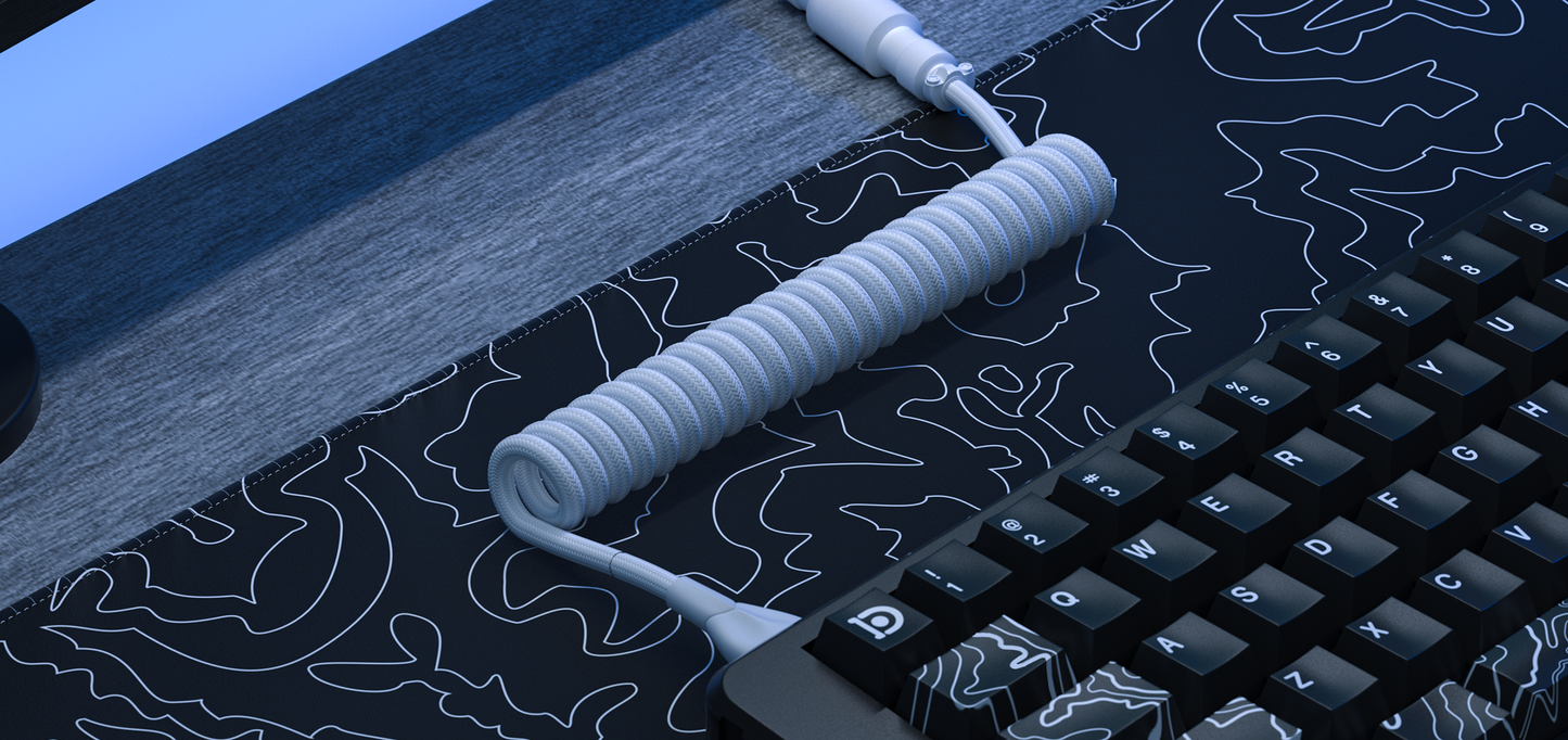 MILKY WHITE COILED CABLE-1