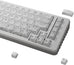 White Topo Canyon Keycaps | Deskr