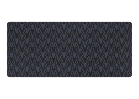 BLACK WAVES DESKPAD