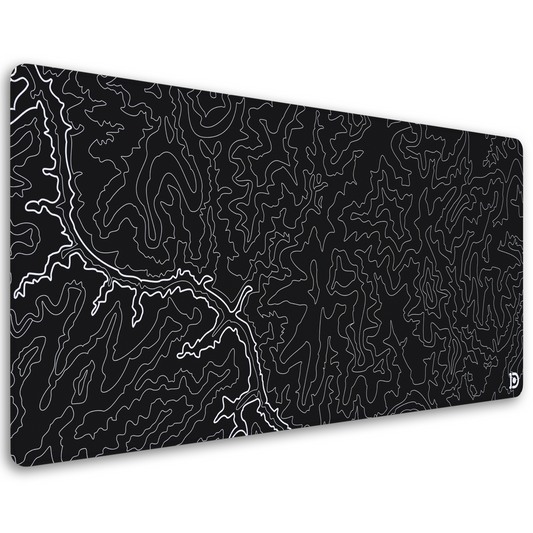 BLACK TOPO CANYON DESKPAD