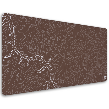 BROWN TOPO CANYON DESKPAD