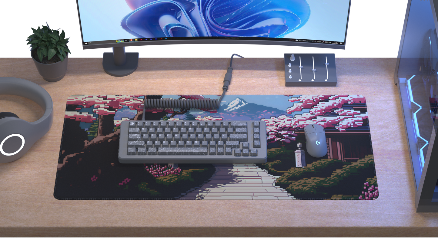 PIXEL BLOSSOM DESKPAD