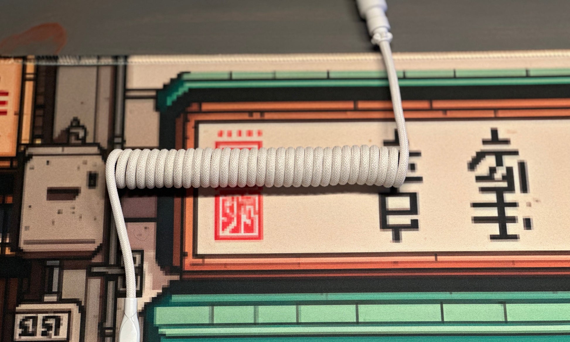 MILKY WHITE COILED CABLE-4