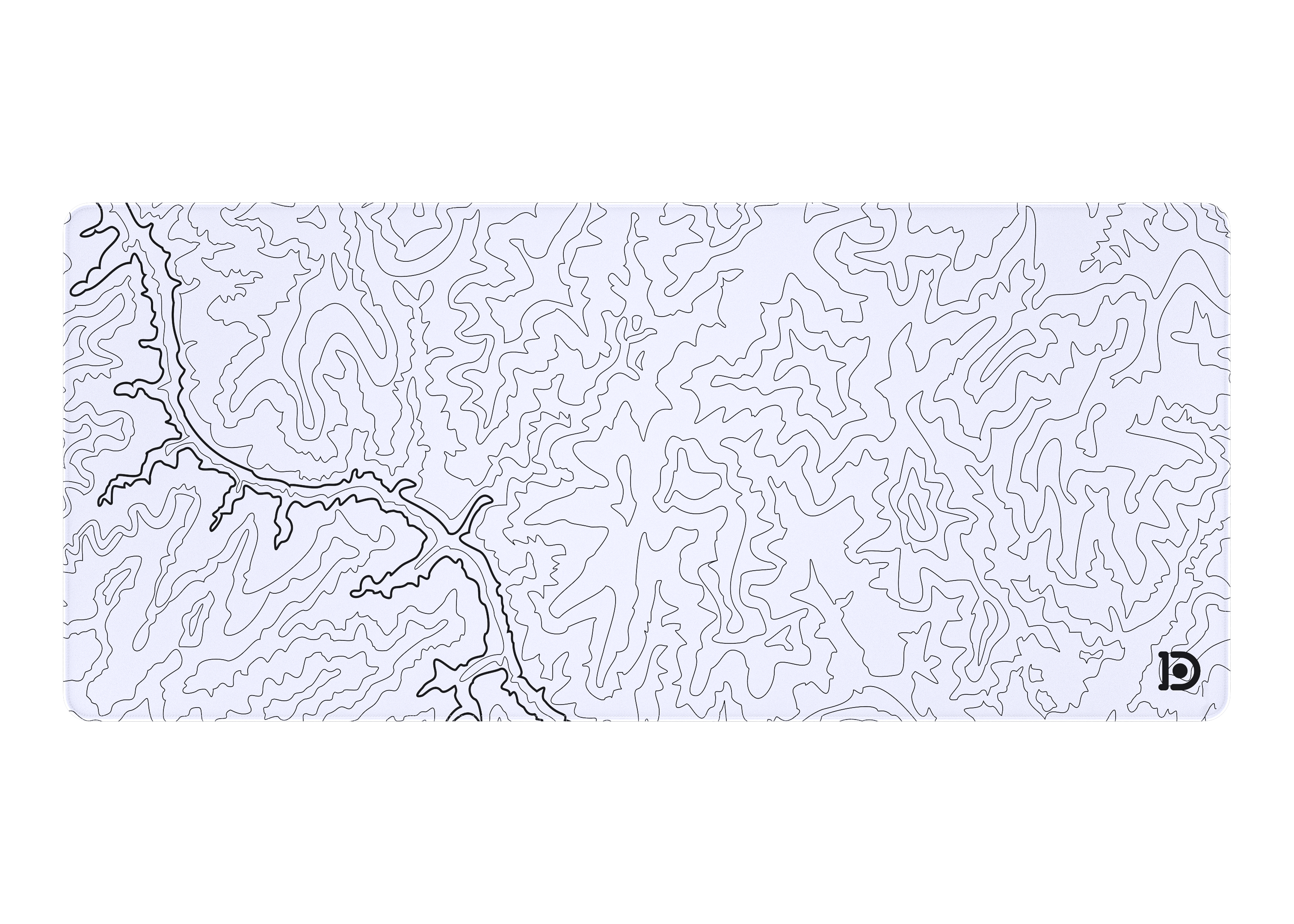 WHITE TOPO CANYON DESKPAD