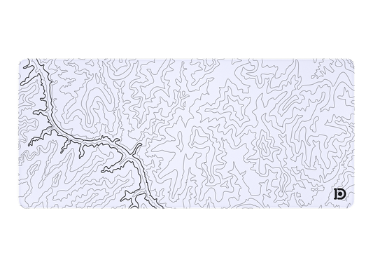WHITE TOPO CANYON DESKPAD